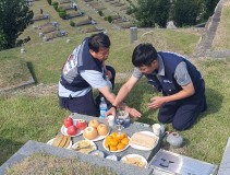 20260922 양산 솥발산 열사 묘역 참배