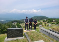 250930 배달호 열사 묘역 참배