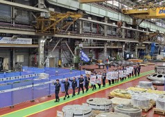 250909 25년 단체교섭 승리를 위한 현장순회 (터빈공장)