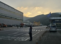 251024 25년 단체교섭 승리를 위한 출근선전전